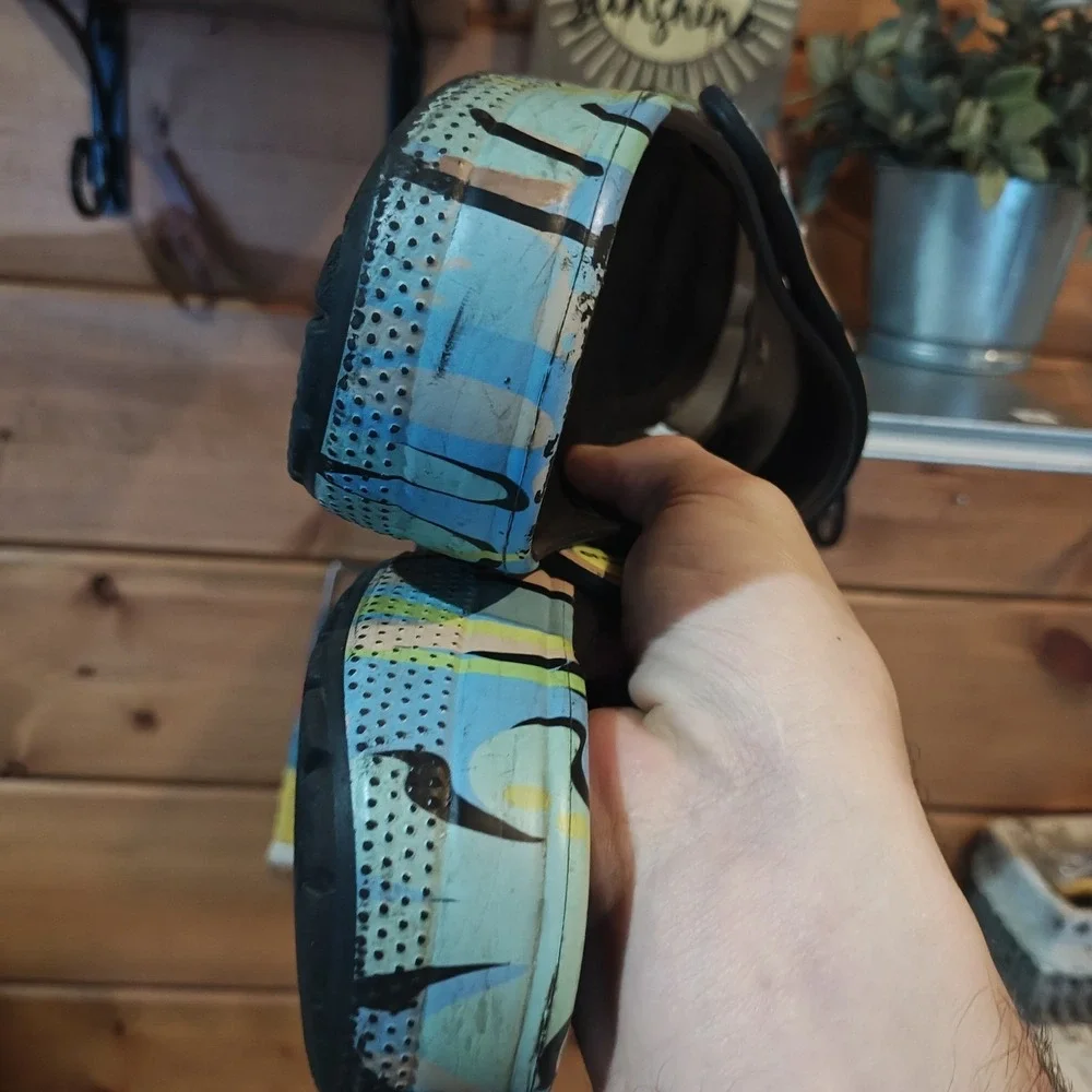 CROCS classic clog x Steven Harrington Quickstrike Translucent 208144-90h Mens 8 - Picture 7 of 7